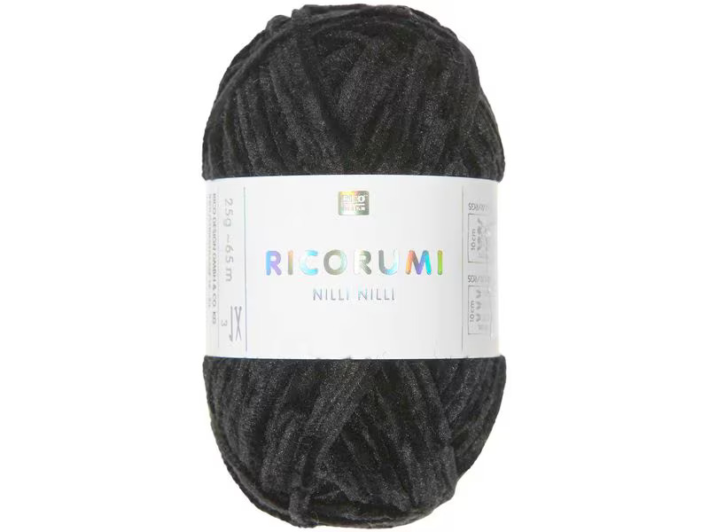 Rico Design Wolle Ricorumi Nilli Nilli Schwarz