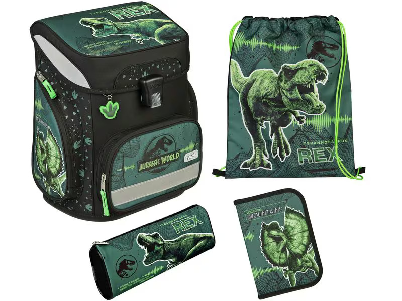 Scooli Schulthek-Set Jurassic World 5-teilig
