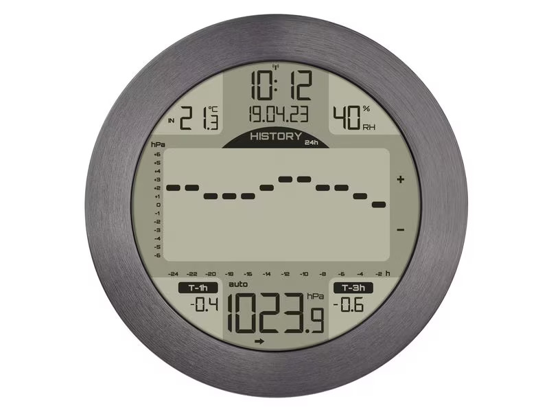 TFA Dostmann Wetterstation Maritime Meteomar Grau