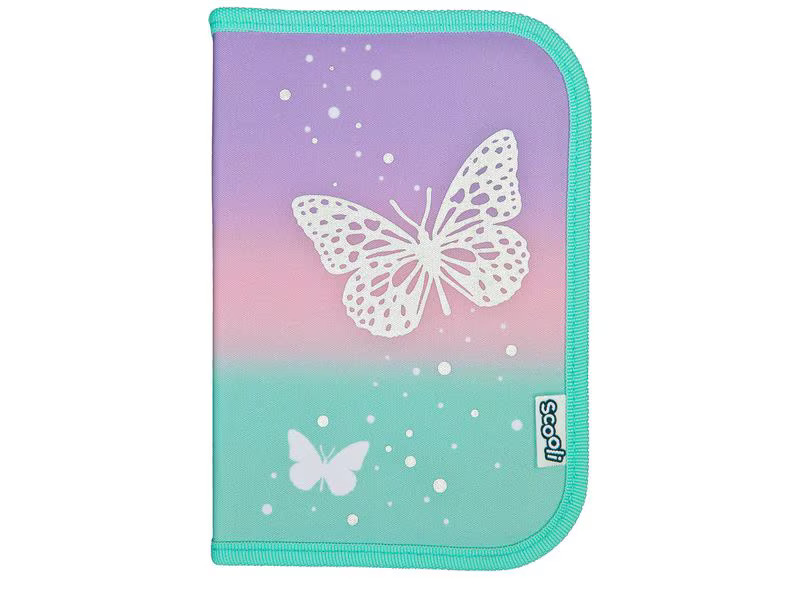 Scooli Etui gefüllt Schmetterling