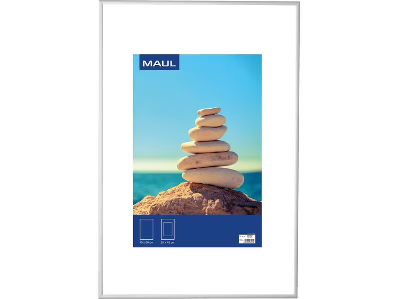 Maul Bilderrahmen MAULdesign Silber, 40 x 60 cm