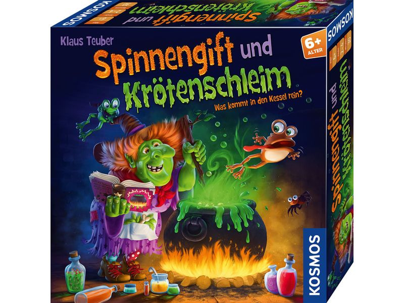 Kosmos Kinderspiel Spinnengift und Krötenschleim -DE-