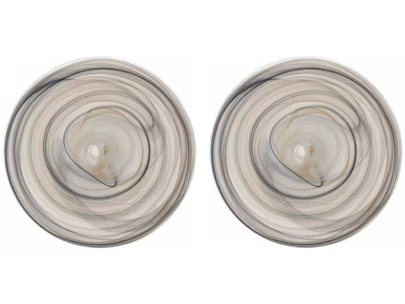 Leonardo Speiseteller Alabastro Ø 25 cm, 2 Stück,Beige