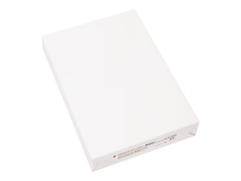 Fischer Papier Kopierpapier A4, Weiss, 80 g/m², 2500 Blatt