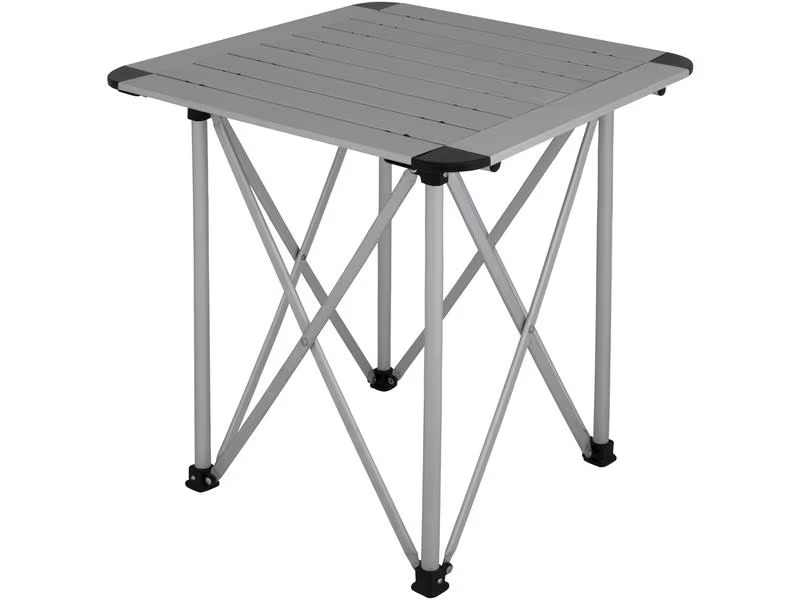 Eurotrail Campingtisch Burzet mit rollbarer Tischplatte 52 x 52 cm