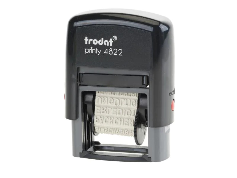 Trodat Stempel Printy 4822 Wortbandstempel, Deutsch