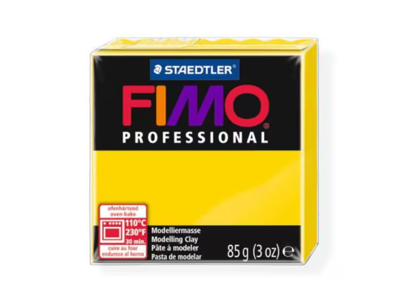 Fimo Modelliermasse Professional Gelb