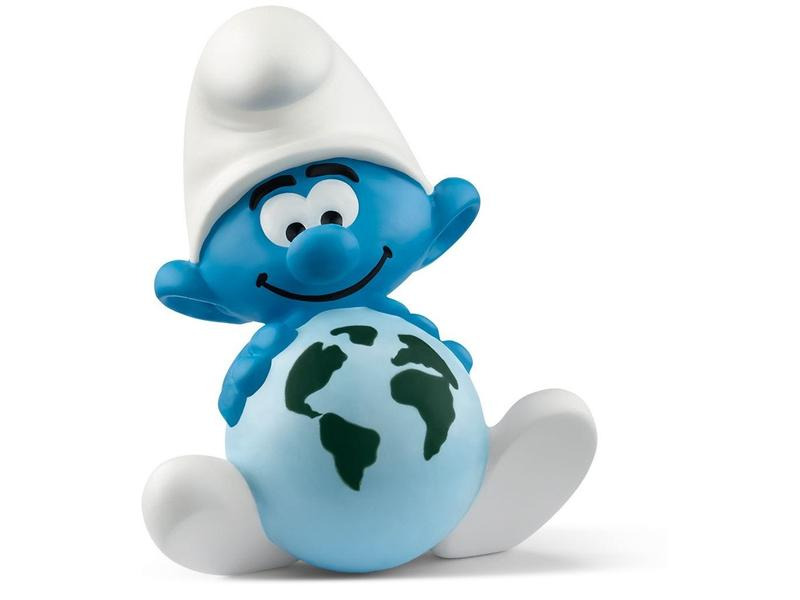 Schleich Spielzeugfigur Nachhaltigkeits Schlumpf