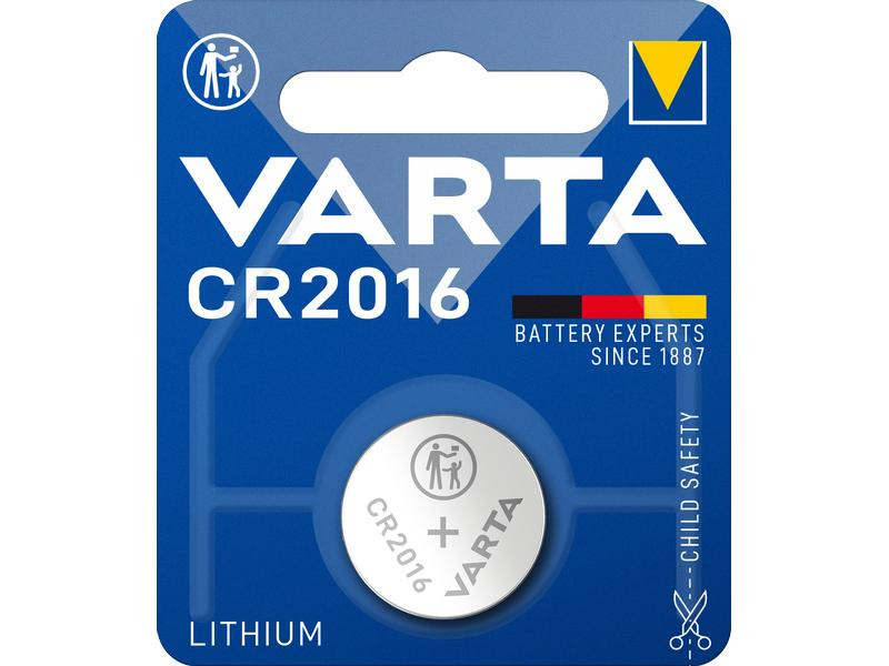 Varta Knopfzelle CR2016 1 Stück