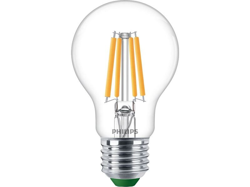 Philips Lampe LED CLA 40W A60 E27 2700K CL UE 2PF/SRT Warmweiss
