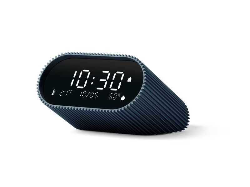 Lexon Digitalwecker Ray Ozeanblau