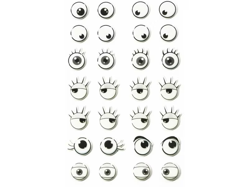 Clairefontaine Motivsticker 3D Augen