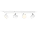 Philips Aufbauspot Bracia 4 x 5.5W 2700K Weiss