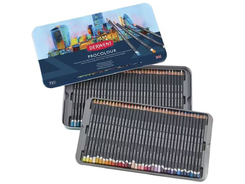 Derwent Farbstifte Procolour 72-teilig