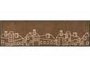 wash+dry Fussmatte Line City 35 cm x 120 cm