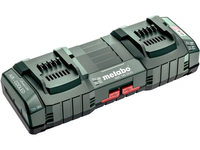 Metabo Ladegerät Asc 145 Duo, 12-36 V, Air Cooled, EU