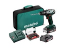 Metabo Akku-Bohrschrauber BS 18 SET 18 V, Kit