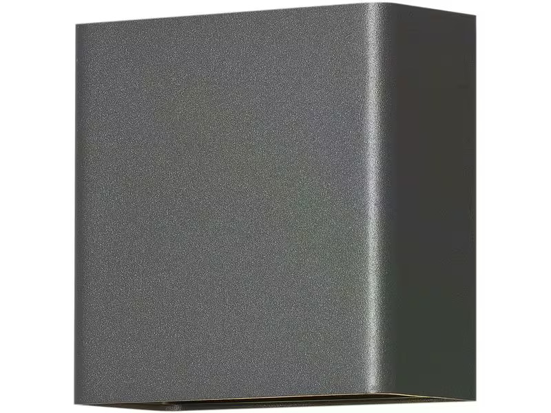 Konstsmide Wandleuchte Chieri, 3000K, 4W, Anthrazit