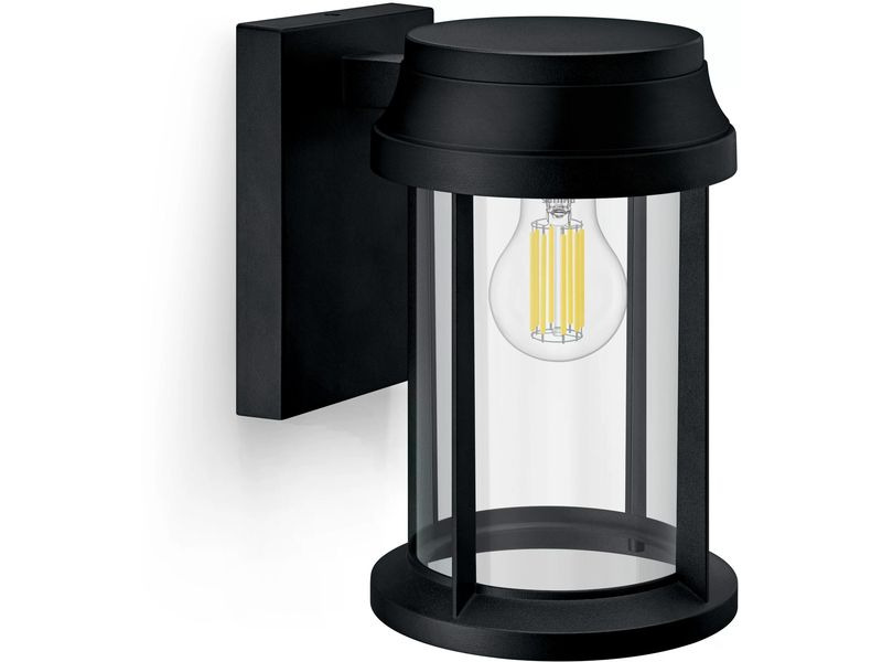 Philips Bellini Wandleuchte rund, max. 25W, exkl. LM, schwarz