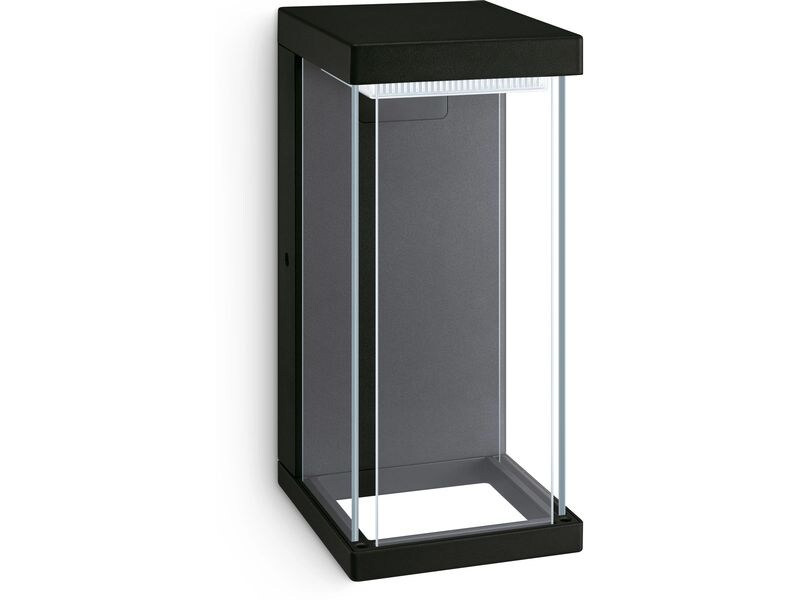 Philips Kyrie Wandleuchte 12W, 2700 Kelvin, schwarz