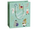 Stewo Geschenktasche Mila Mint, 18 x 8 x 21 cm