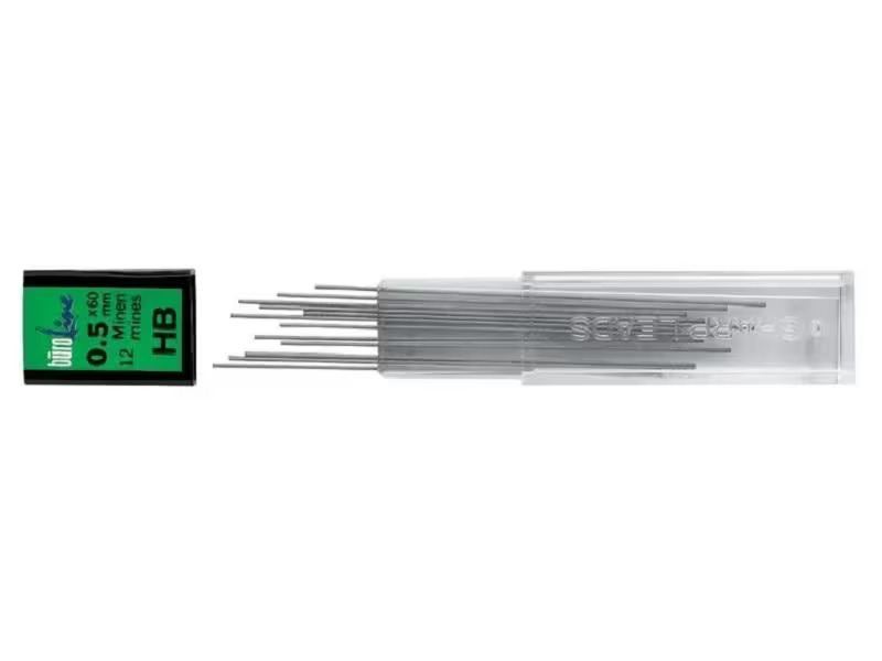 Büroline Schreibmine 0.7 mm, HB 12 x 12 Minen