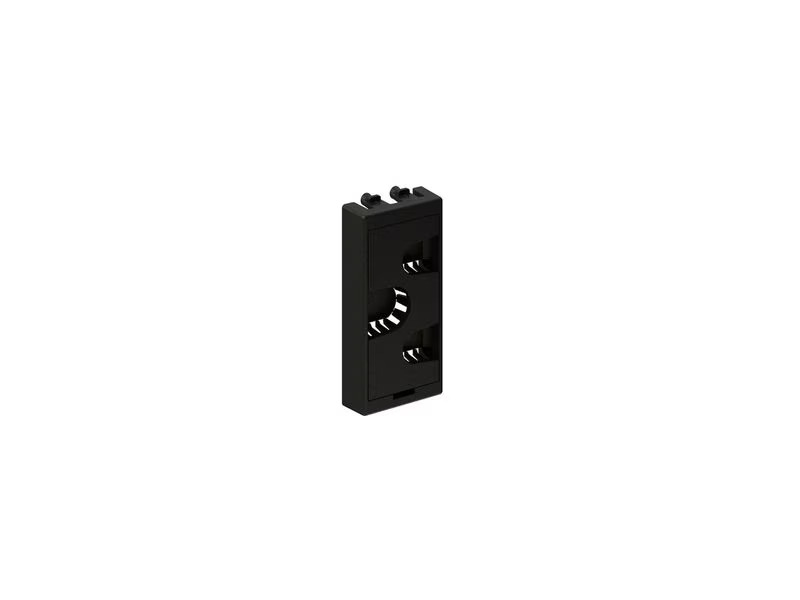 Max Hauri Kabeldurchführung 45 x 22.5 mm, Anthrazit