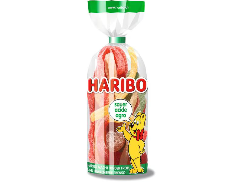 Haribo Gummibonbons Schlecksäckli sauer 100 g