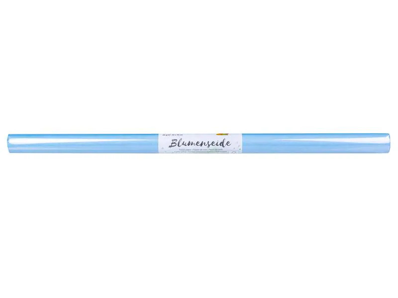 Folia Seidenpapier Blumenseide, 50 x 70 cm Pastellblau