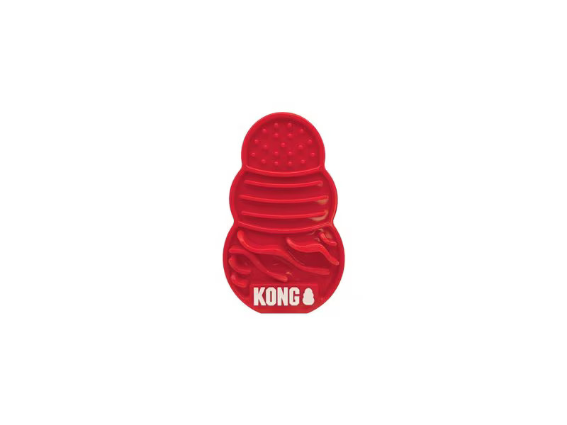 Kong Licks S, 12 x 7.5 x 3 cm, rot