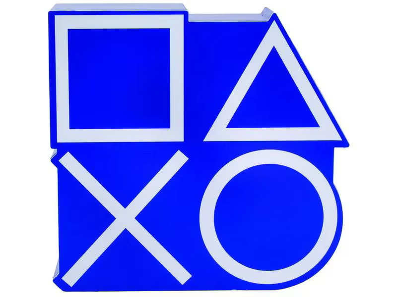 Paladone Dekoleuchte Playstation Icons 2D