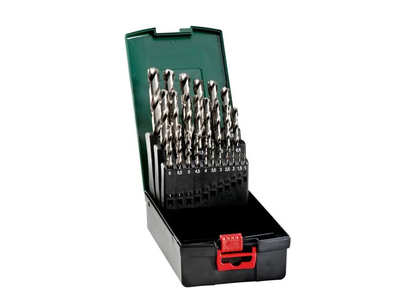 Metabo Metallbohrer-Set HSS-G, 25-teilig