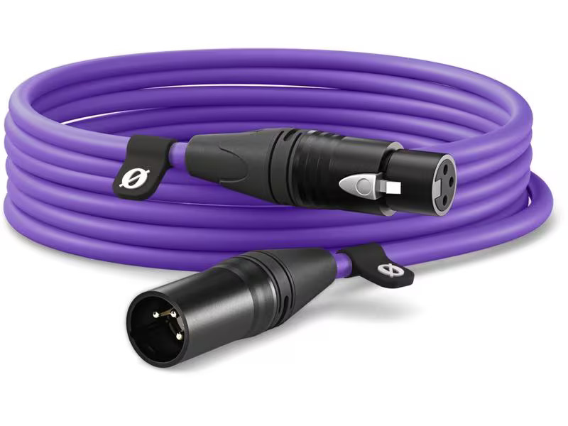 Rode XLR-Kabel XLRm-XLRf 6 m, Violett