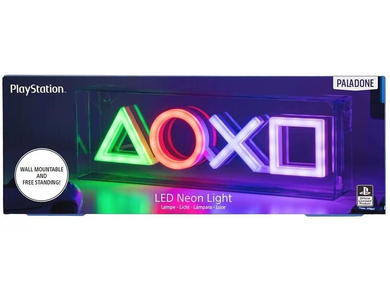 Paladone Dekoleuchte Playstation LED Neon