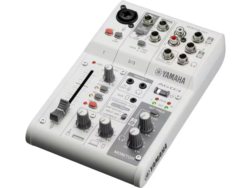 Yamaha Mischpult AG03 MK2 – Weiss