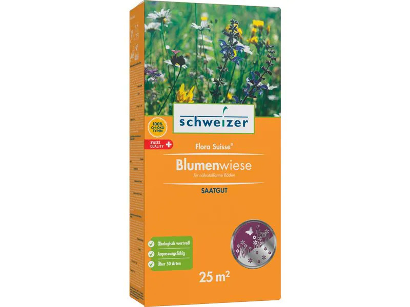 Eric Schweizer Saatgut Blumenwiese Flora Suisse, 500 g