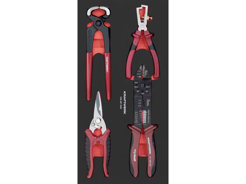 Kraftwerk Zangen-Set Pro Line, 4-teilig