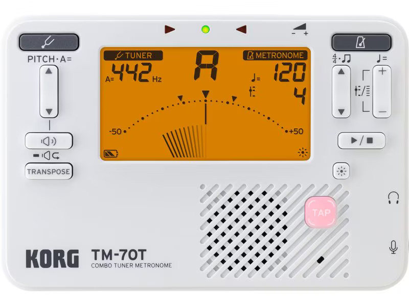 Korg Stimmgerät TM-70 Weiss