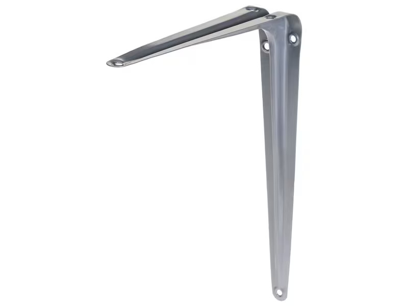 STRUCT Blechkonsole 20 x 25 cm Grau