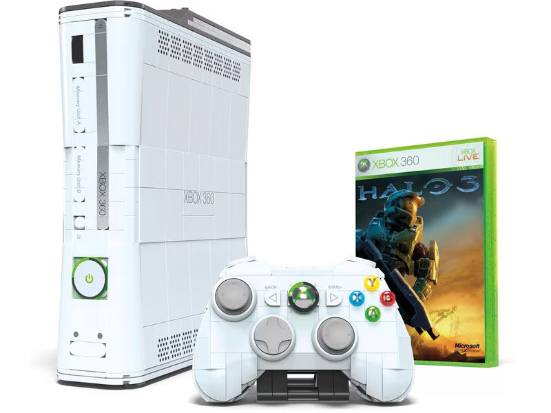 Mega Construx Bausteinmodell Collector XBOX 360 Konsole
