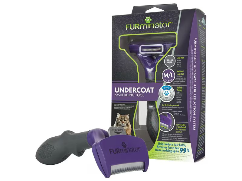 Furminator Katze deShedding L Langhaar 6.7 cm