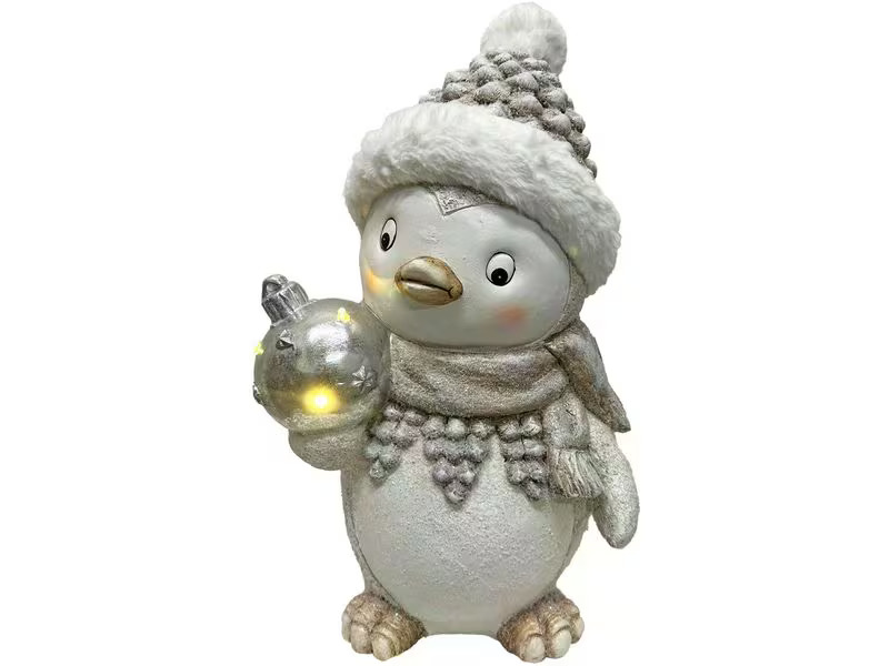 Dameco LED-Figur Pinguin, 3 LEDs, 43.5 cm