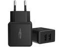 Ansmann USB-Wandladegerät Home Charger HC212, 12W, 2x USB, Schwarz