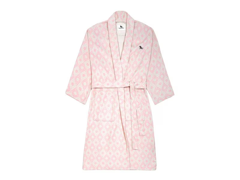 Dock &amp; Bay Bademantel Waffle Diamond Pink