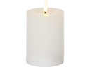 Star Trading LED-Kerze Flamme Flow, Ø 7.5 x 12.5 cm, Weiss