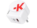 SKROSS USB-Wandladegerät Euro USB Charger AC45PD