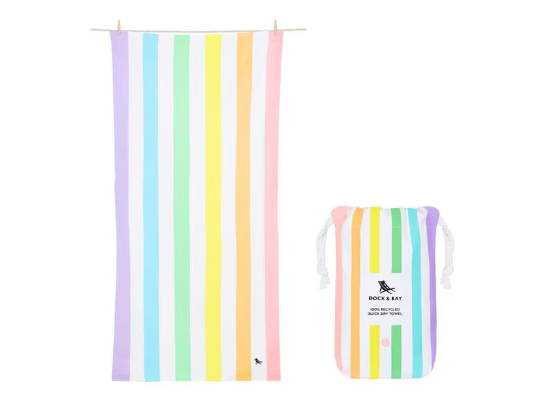 Dock &amp; Bay Strandtuch Cabana L, Unicorn Waves