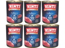 Rinti Nassfutter Singlefleisch Exclusive Ross Pur, 6 x 800 g