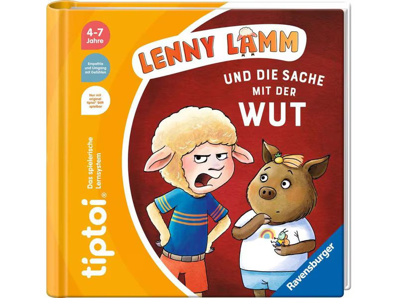 tiptoi Lernbuch Lenny Lamm und die Sache mit der Wut