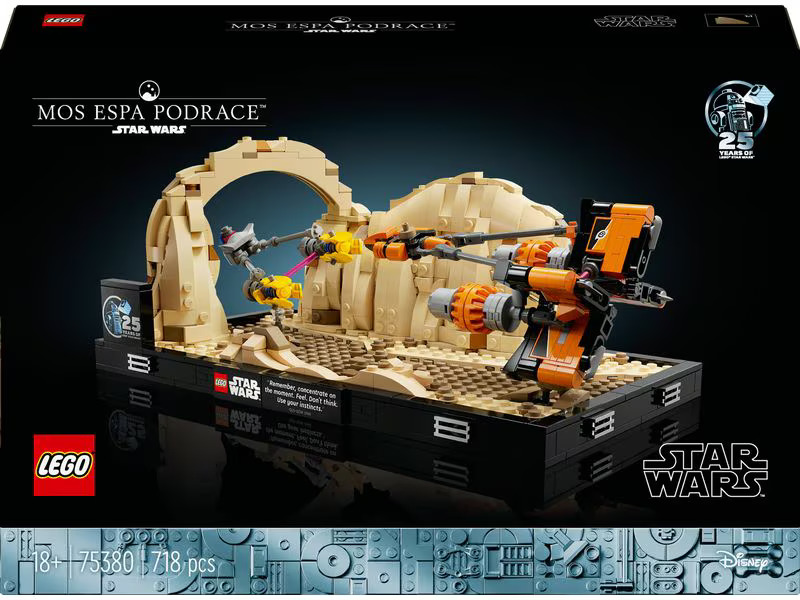 LEGO® Star Wars Podrennen in Mos Espa – Diorama 75380